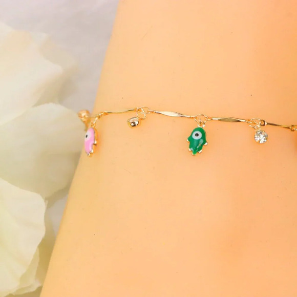 Minimalist Anklet, Sleek & Modern Design, Women’s Fashion, YC110142-A - Picture 9 of 10